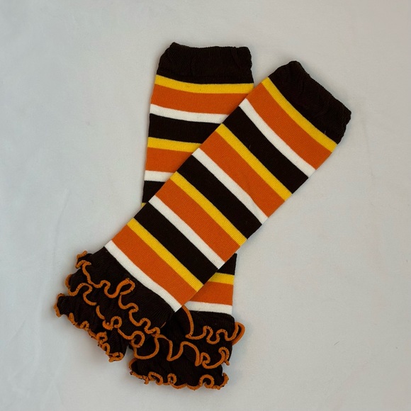 Baby Girl Thanksgiving Outfit,My First Thanksgiving, 3 Piece Long Sleeve Outfit - Picture 2 of 4